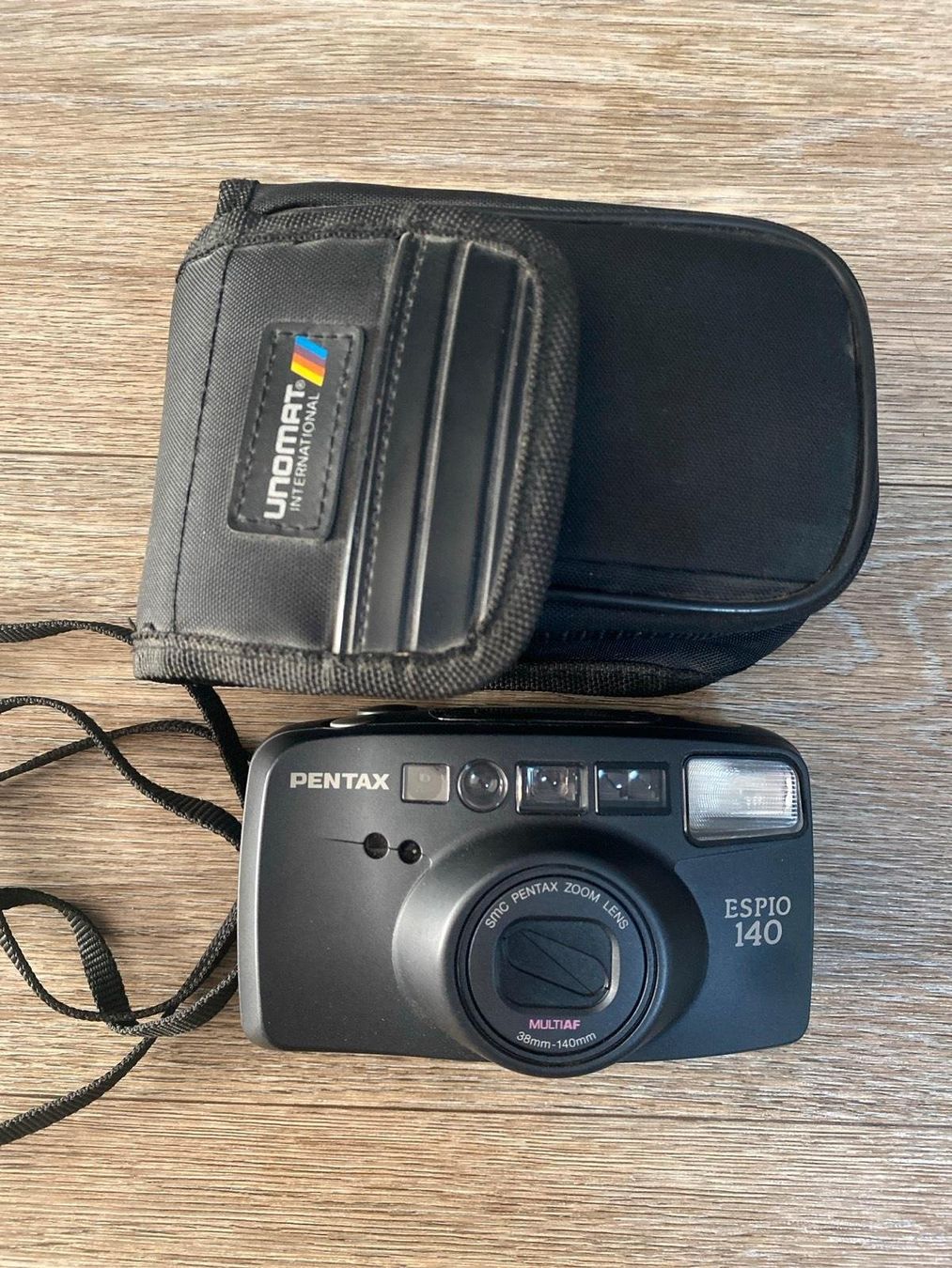 Pentax Fotocamera: Pentax Kamera Espio140 mit Tasche – Usato da Reinach BL venduto da colmarer 3