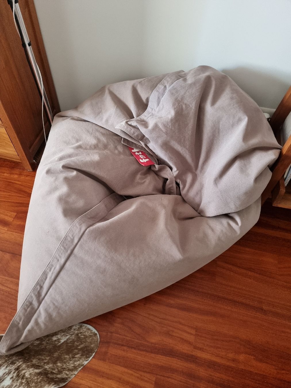 Fatboy Poltrone: Sitzsack Fatboy Original Farbe Grau Taupe gebraucht – Usato da Zug venduto da Pietzke 3