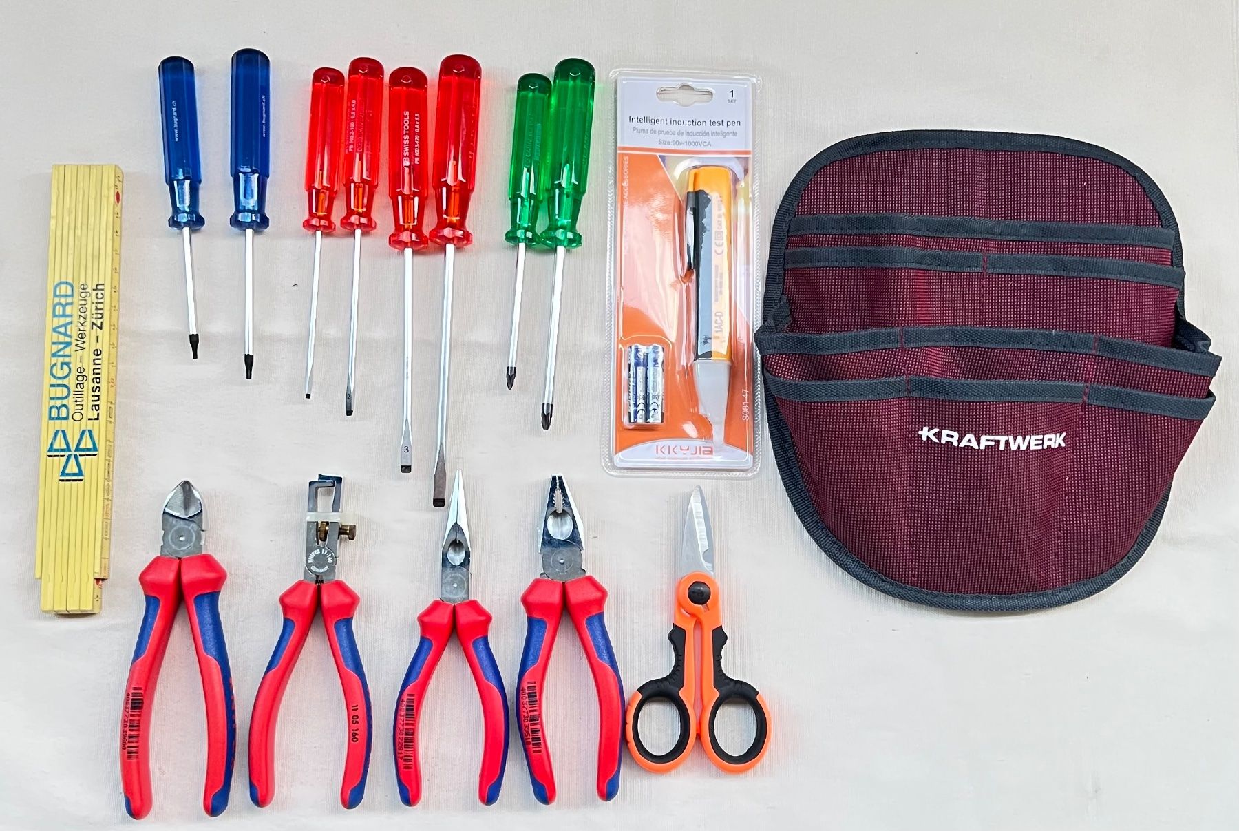 Tous les outils: Elektriker-Werkzeug – Neuf (Voir description) à Winterthur par Fredy972 1