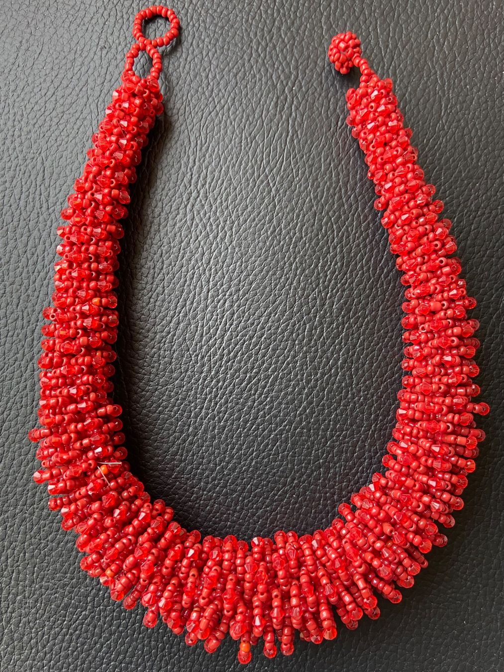 Catenine: **Schöne Glasperlen Halskette** – Nuovo (secondo la descrizione) da Zuerich venduto da Perlen-Decor