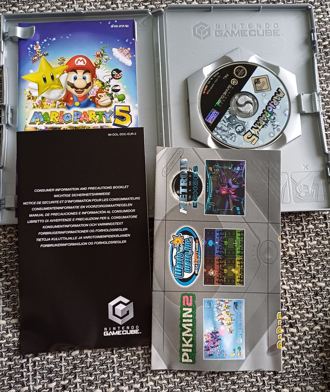 Jeux: MARIO PARTY 5 NINTENDO GAMECUBE – Neuf (Voir description) à Villars-le-Terroir par Hamtaro71 1