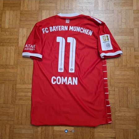 Authentic Bayern München Heimtrikot 22/23 #11 Coman Grösse S