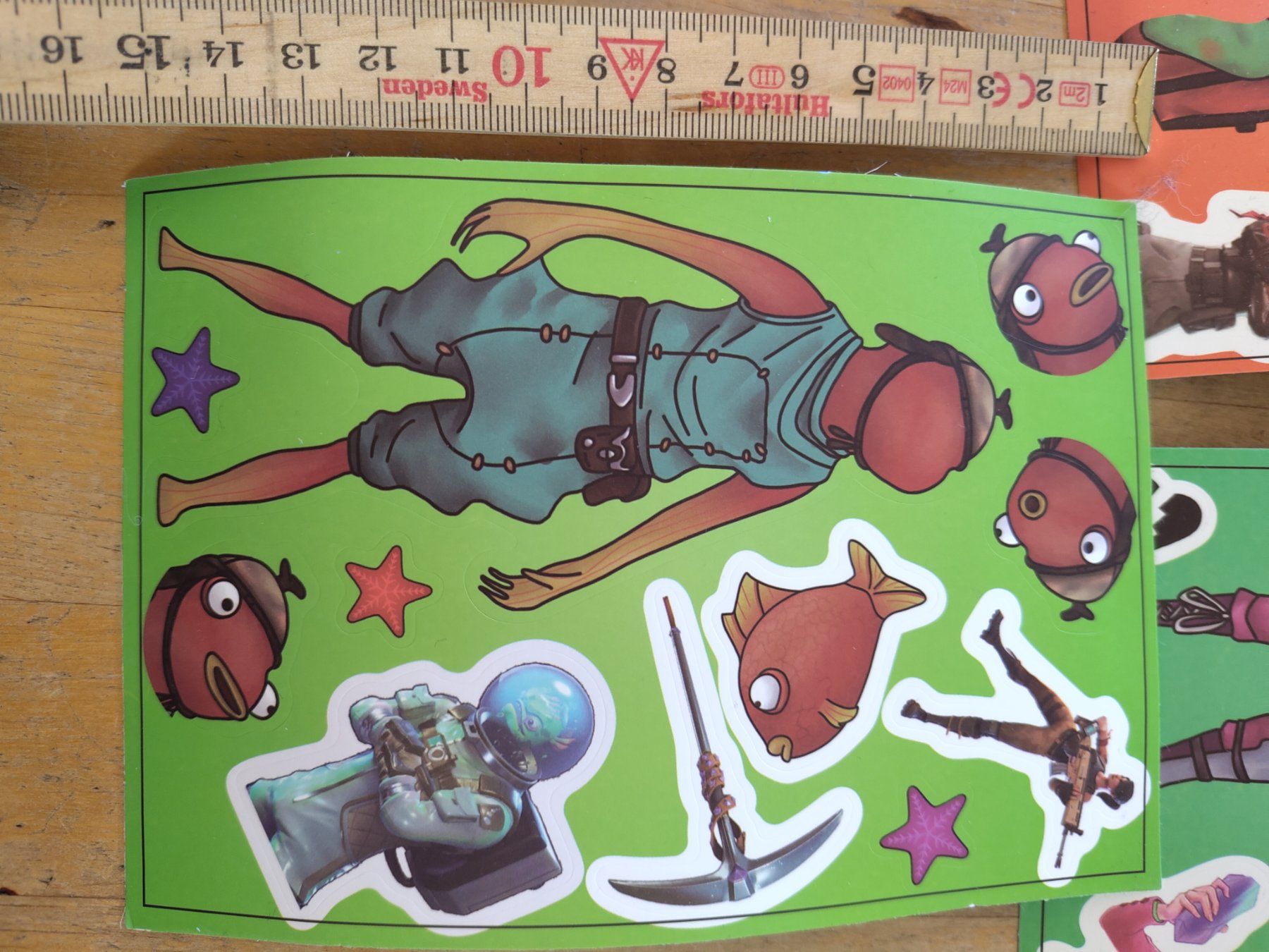 Bastelsets: Sticker Slap Set Fortnite Neu – Neu und originalverpackt aus Leuggern von Pummi19 4