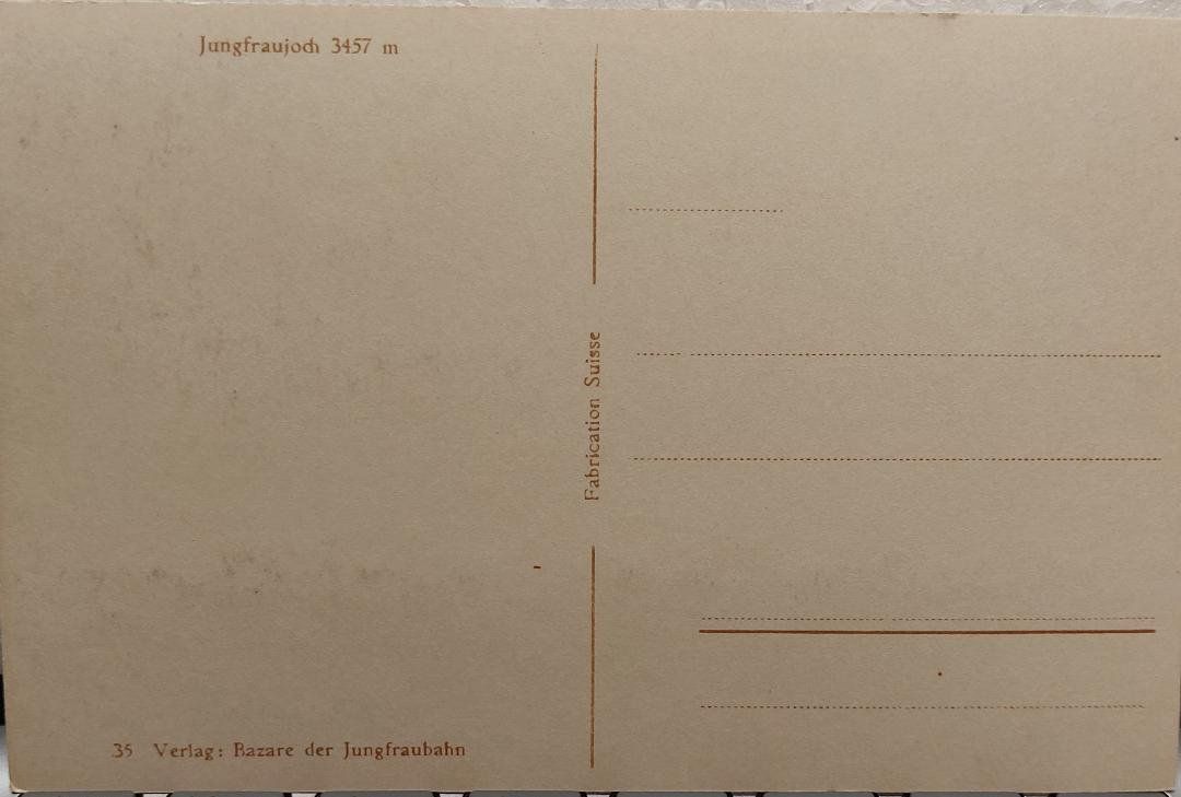 Cartes postales: JUNGFRAUJOCH - Berghaus – D'occasion à Delémont par Domdom1 1