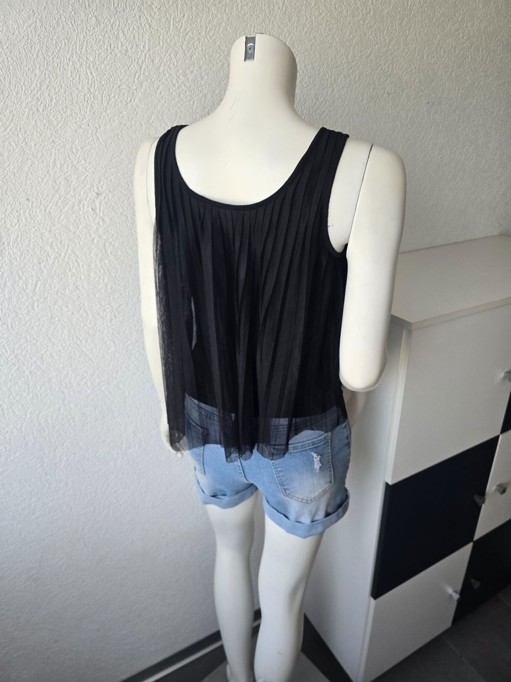 Tops: Debardeur fluide noir T-S – Gebraucht aus Les Verrières von kitel79 8