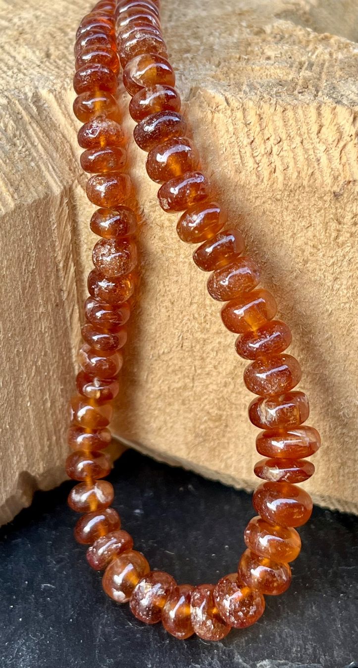 Catenine: Hessonit Granat Kette, Aktion, alter Preis 69.-- – Nuovo (secondo la descrizione) da Diegten venduto da hamofi57 4