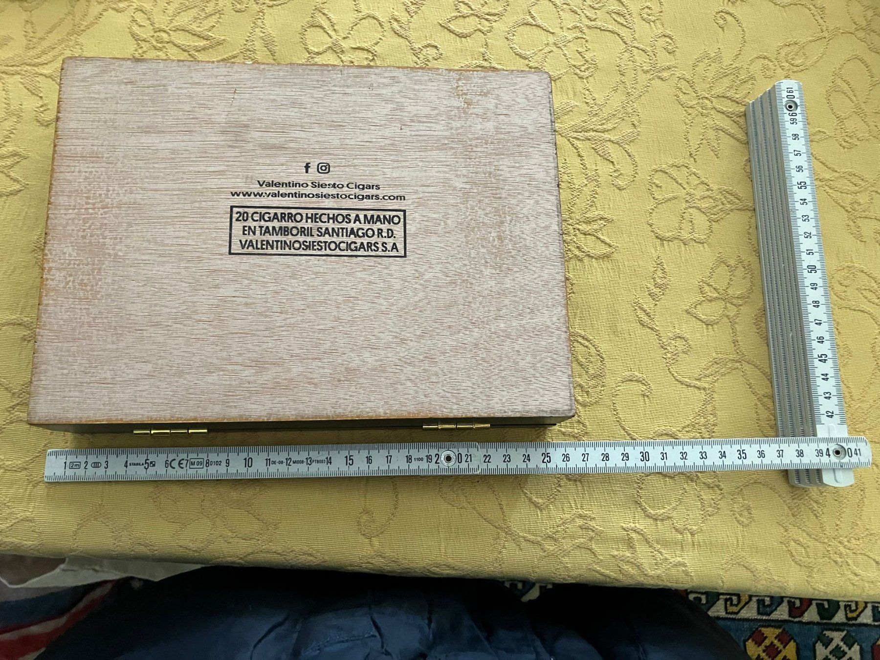 Portagioie: Scatoletta di legno sigari – Usato da Melano venduto da H-Sara 1