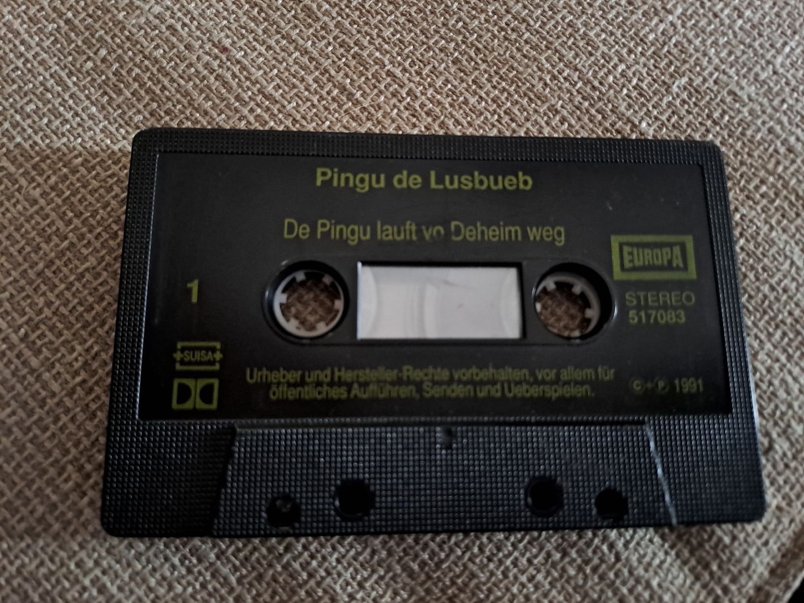 Musicassette: Kassette Pingu de Lusbueb  – Usato da Rickenbach LU venduto da bishiida 2