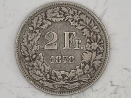 2 FR 1878 Seltene Erhaltung