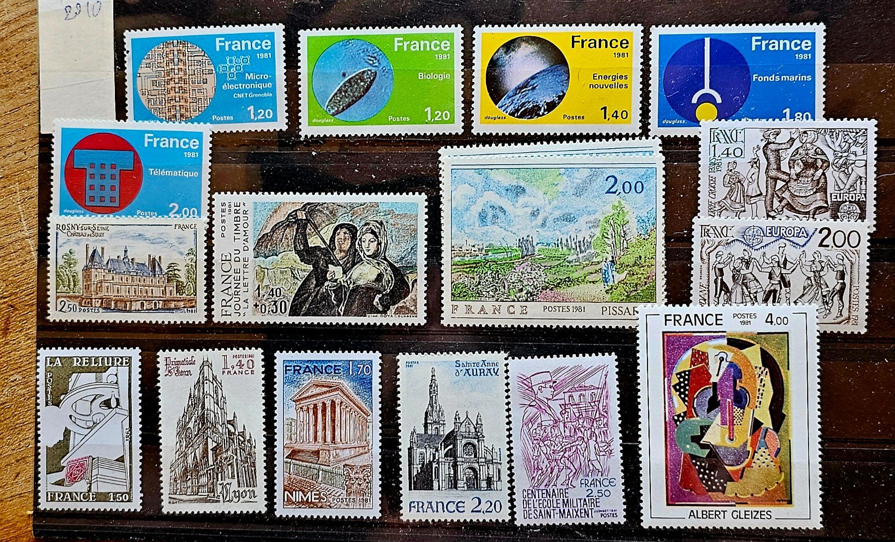 Alle Briefmarken: FRANCE timbres neufs **, 1981 – Neu (gemäss Beschreibung) aus Les Valettes von Nuba1