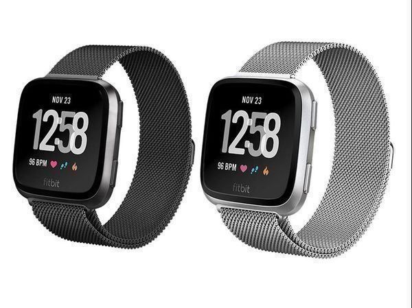 Bracciali & Braccialetti: FITBIT VERSA - MILANESE LOOP ARMBAND -  FIT BIT VERSA BAND – Nuovo e nell'imballaggio originale da Kriens venduto da swissgadget