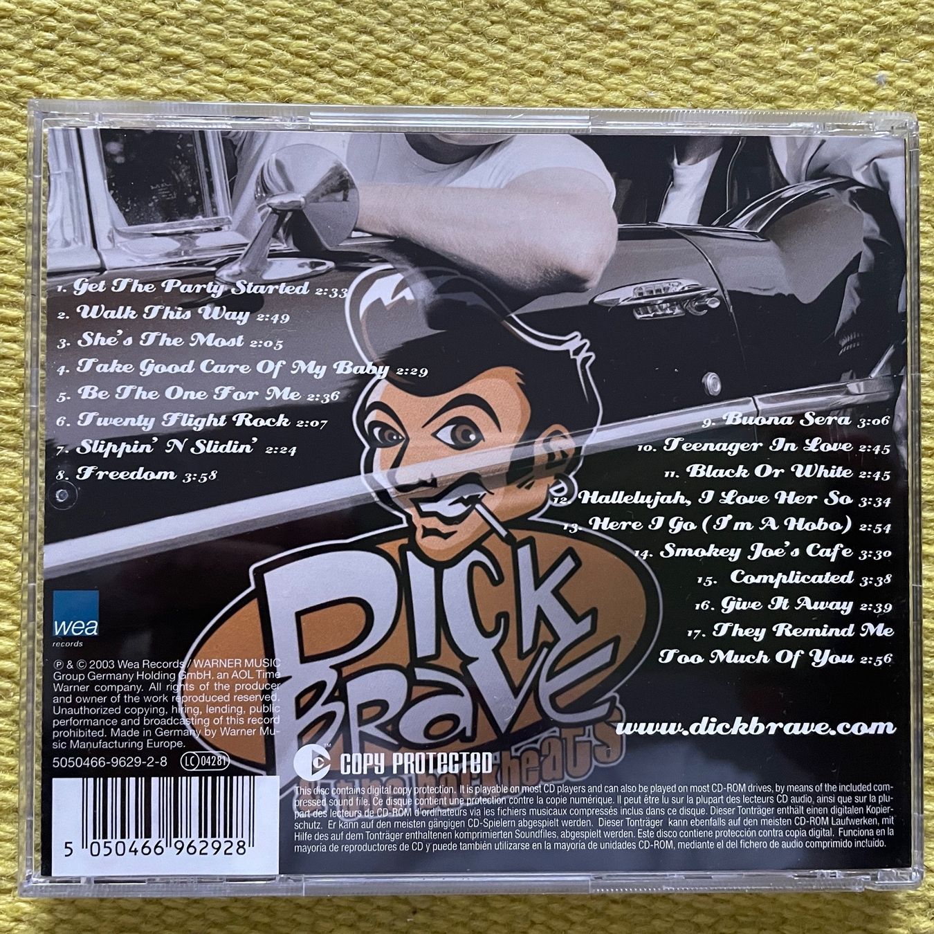 CDs: DICK BRAVE&THE BACKBEATS-DICK THIS – Gebraucht aus Rorschacherberg von CD-Roli 1
