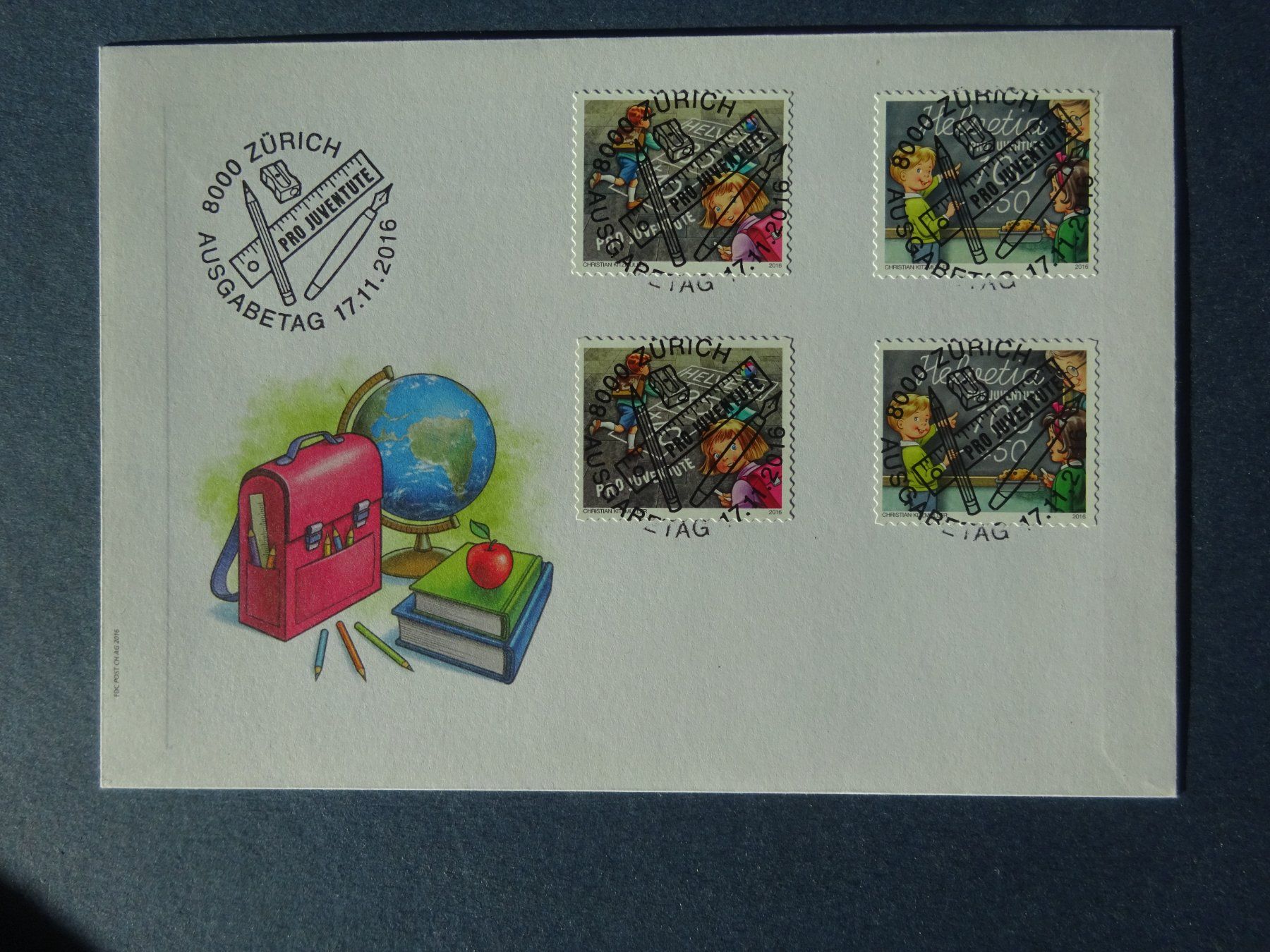 Tutti i francobolli: 2016 Pro Juventute FDC mit ET-Voll – Usato da Appenzell-Steinegg venduto da adi1975 1