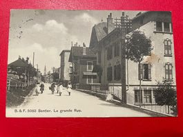 1916 ; Sentier ; La grande Rue ; Vallée de Joux