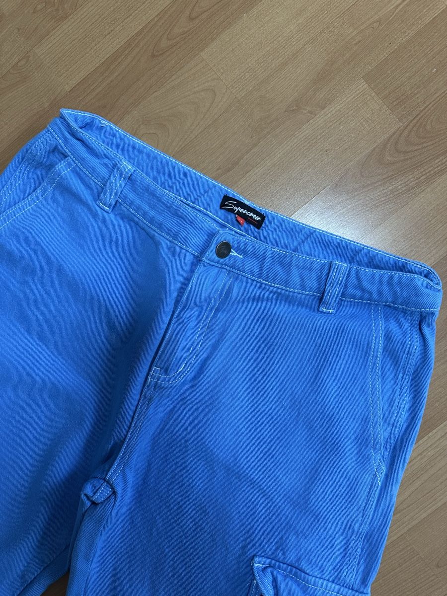 Pantaloni: Blaue Supercrew Cargohose Gr. 33 Neu – Nuovo e nell'imballaggio originale da Bettlach venduto da Kkalena 1