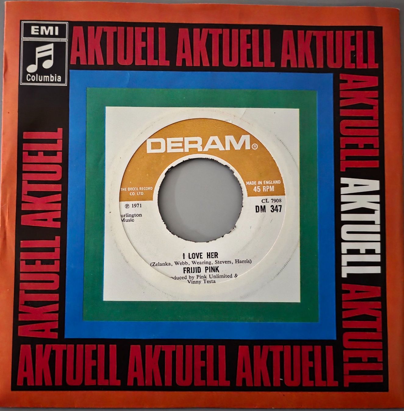 Dischi in vinile: Frijid Pink Single – Lost Son – Usato da Root venduto da atelier22