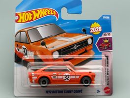Hot Wheels Datsun Sunny Coupé 1972 1:64 Neu OVP