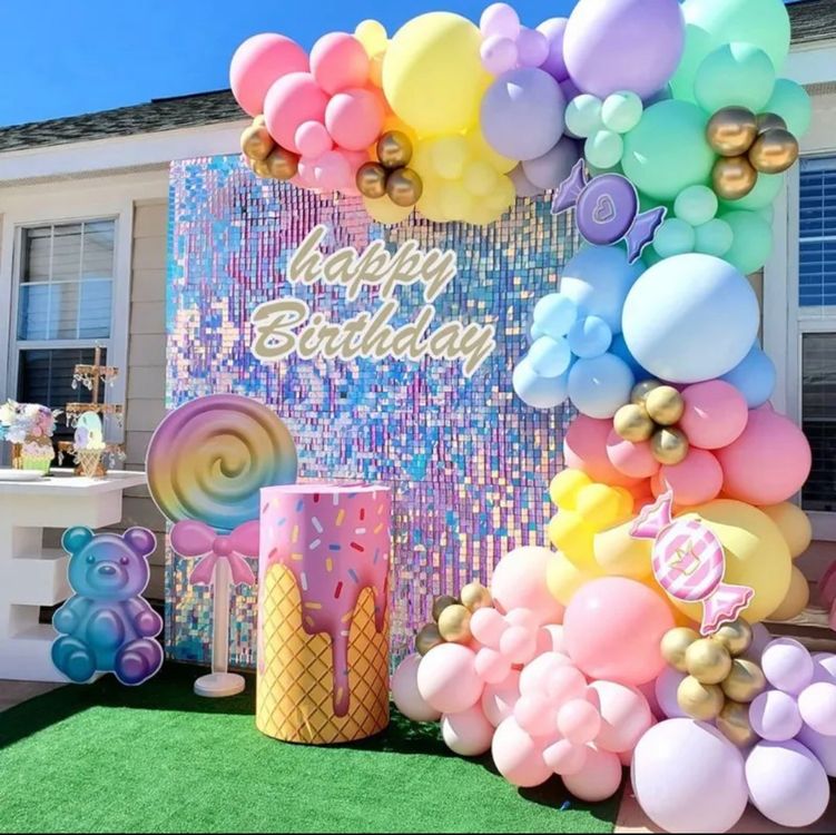 Geburtstags-Luftballon-Set Mit Erdbeeren & Zahl 3 – 6 Stück Folienballons Für Mädchen-Party
