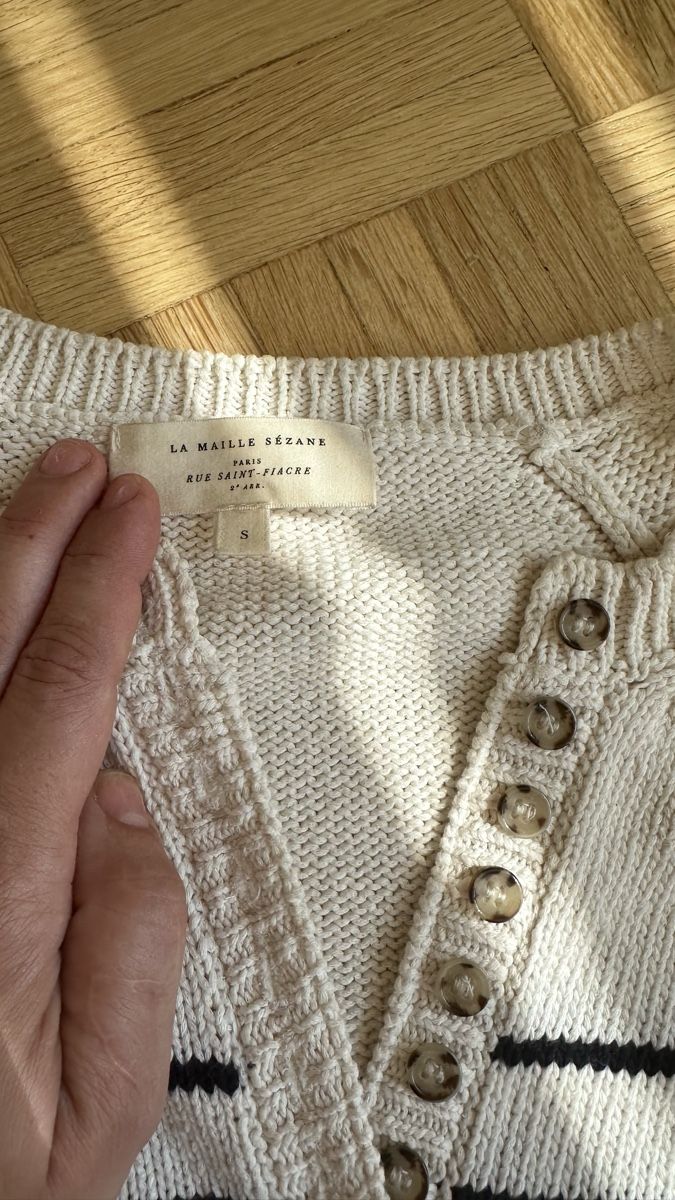 Sezane Pullover & Sweatshirts: Sézane Léontine Pullover Gr. S 100% Baumwolle, Top Zustand – Gebraucht aus Meilen von dav_892b 2