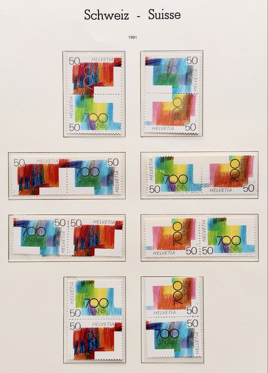 Tutti i francobolli: Frankatur CHF 100.- postfrisch – Nuovo (secondo la descrizione) da Glattbrugg venduto da Artos67 4