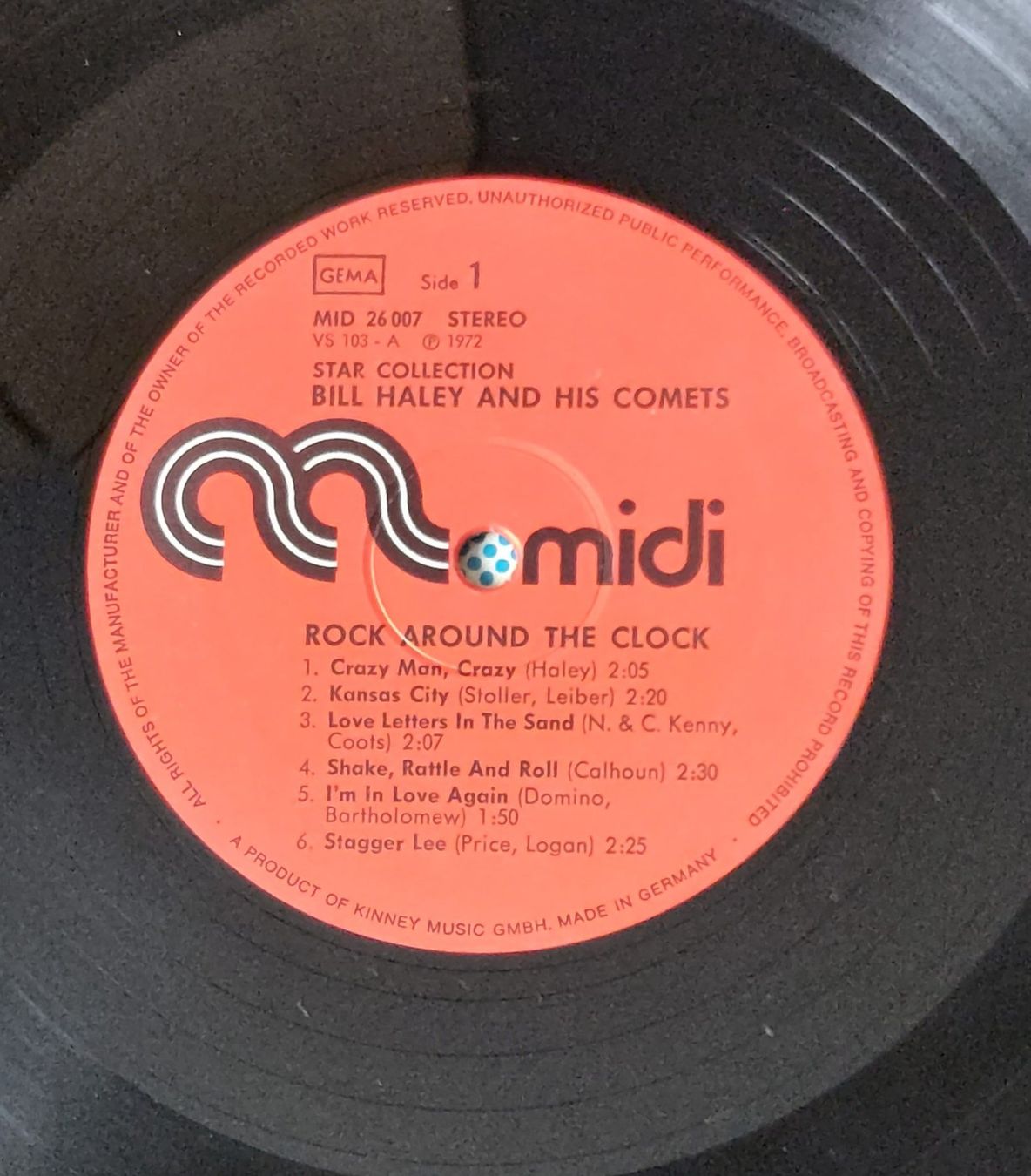 Dischi in vinile: LP - BILL HALEY - ROCK AROUND THE CLOCK – Usato da Steckborn venduto da Quo7 1