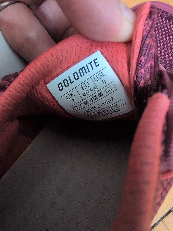 Dolomite Scarpe da donna: Chaussures de marche Dolomites 40 – Usato da La Chaux-de-Fonds venduto da Mcleonita 1