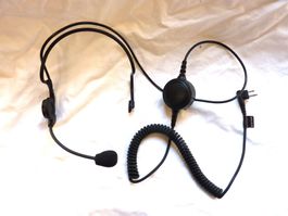 Nackenbügel-Headset zu Motorola (Doppelklinkenanschluss)