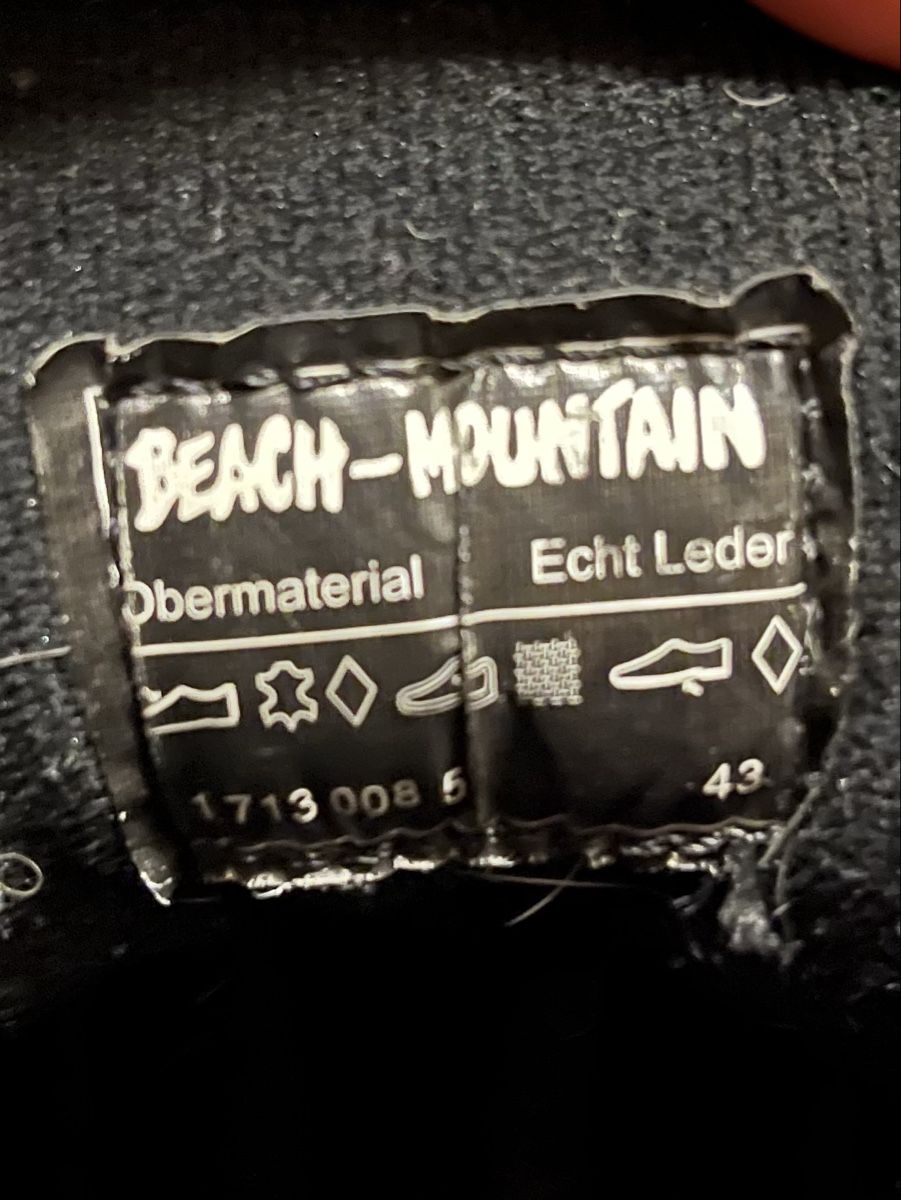 Scarpe da uomo: Beach Mountain Schuh – Usato da Grünenmatt venduto da Hexenzauber 3
