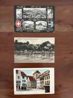 3 Ansichtskarten Schweiz Brugg AG