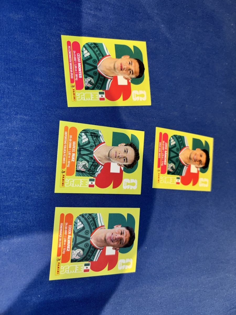 Panini Carte collezionabili: Mexico 4x panini – Nuovo (secondo la descrizione) da Olten venduto da Melxnie_46