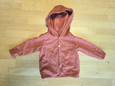 Zweiseitige Baby Jacke Grösse 56