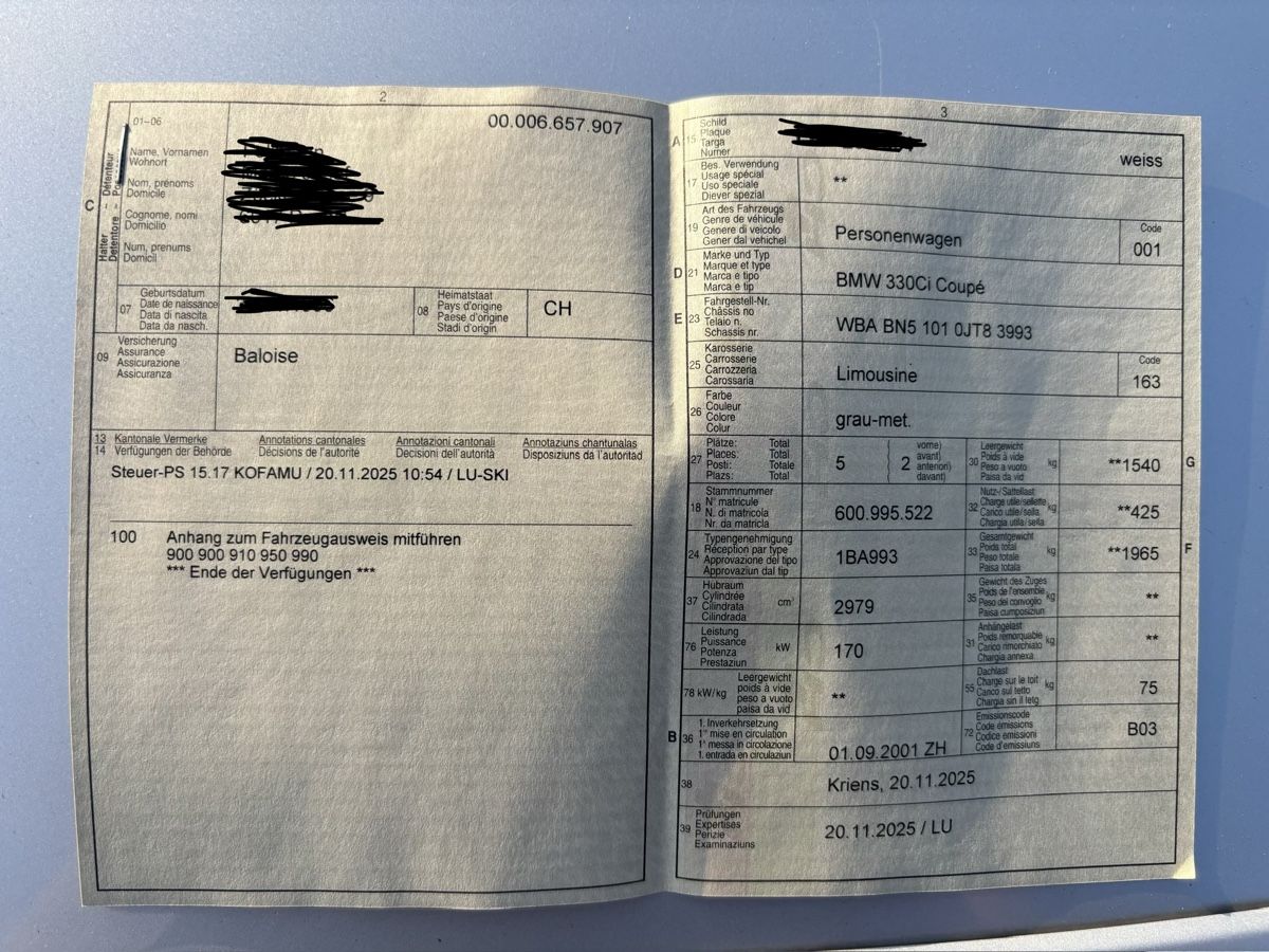 BMW Autos: BMW 330Ci (E46) – Gebraucht aus Ruswil von fel_7wy2 8