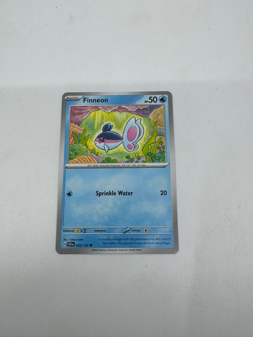 Pokémon Sammelbilder & Trading cards: Pokemon-Karte Finneon 035/142 – Gebraucht aus Herisau von Seyashop1