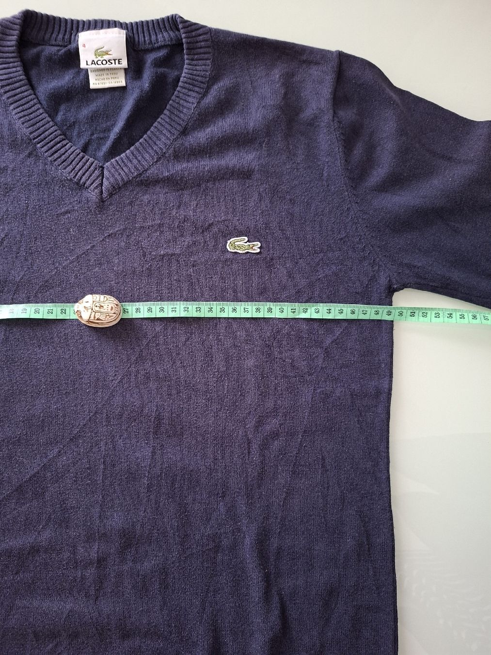 Lacoste Maglioni & Felpe: Pull Lacoste Homme bleu marine, Taille 4 - – Usato da Renens VD venduto da ser_j2fn 1