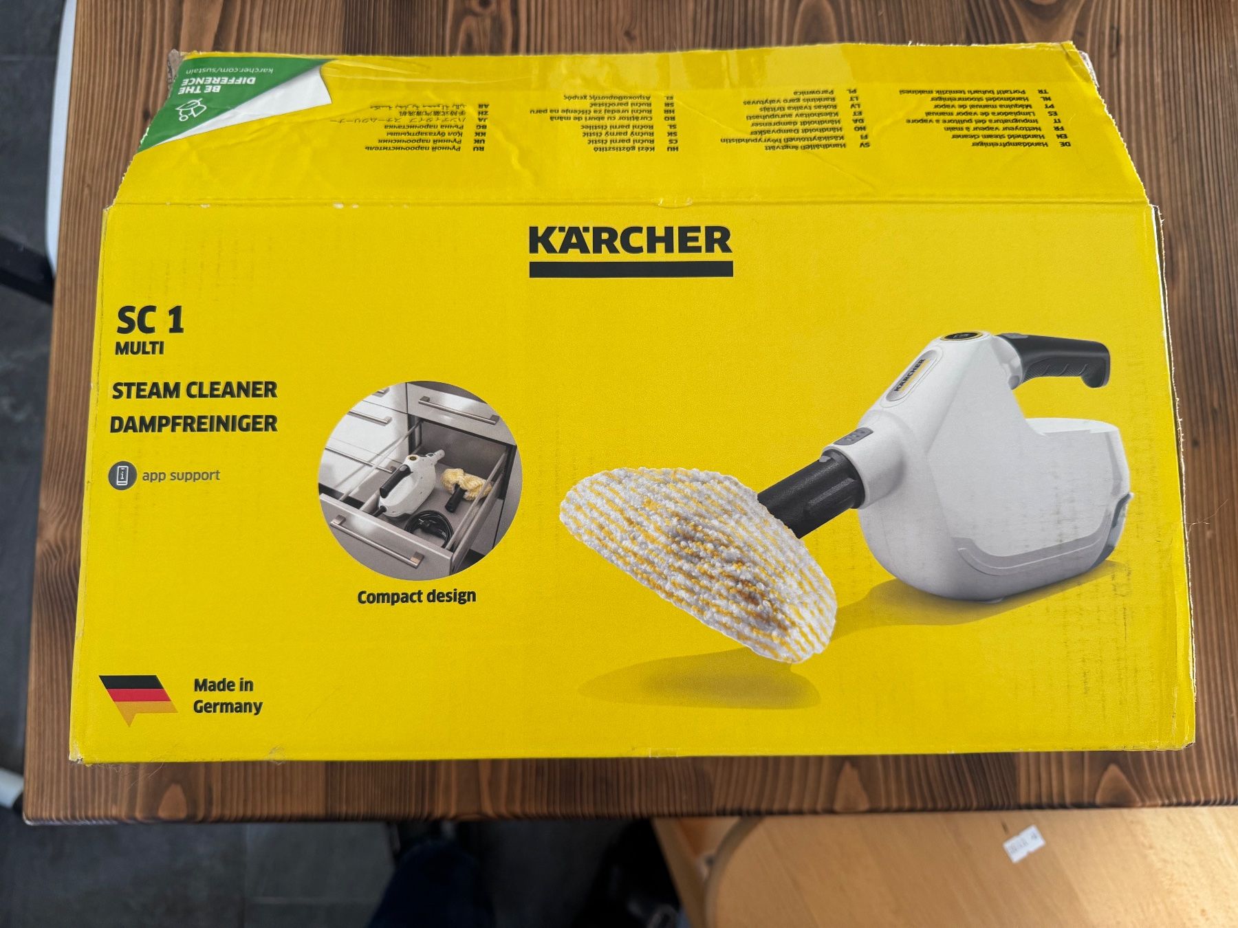 Kärcher Dampfreiniger: Dampfreiniger Kärcher SC 1 Multi neu – Neu und originalverpackt aus Arisdorf von imbeck