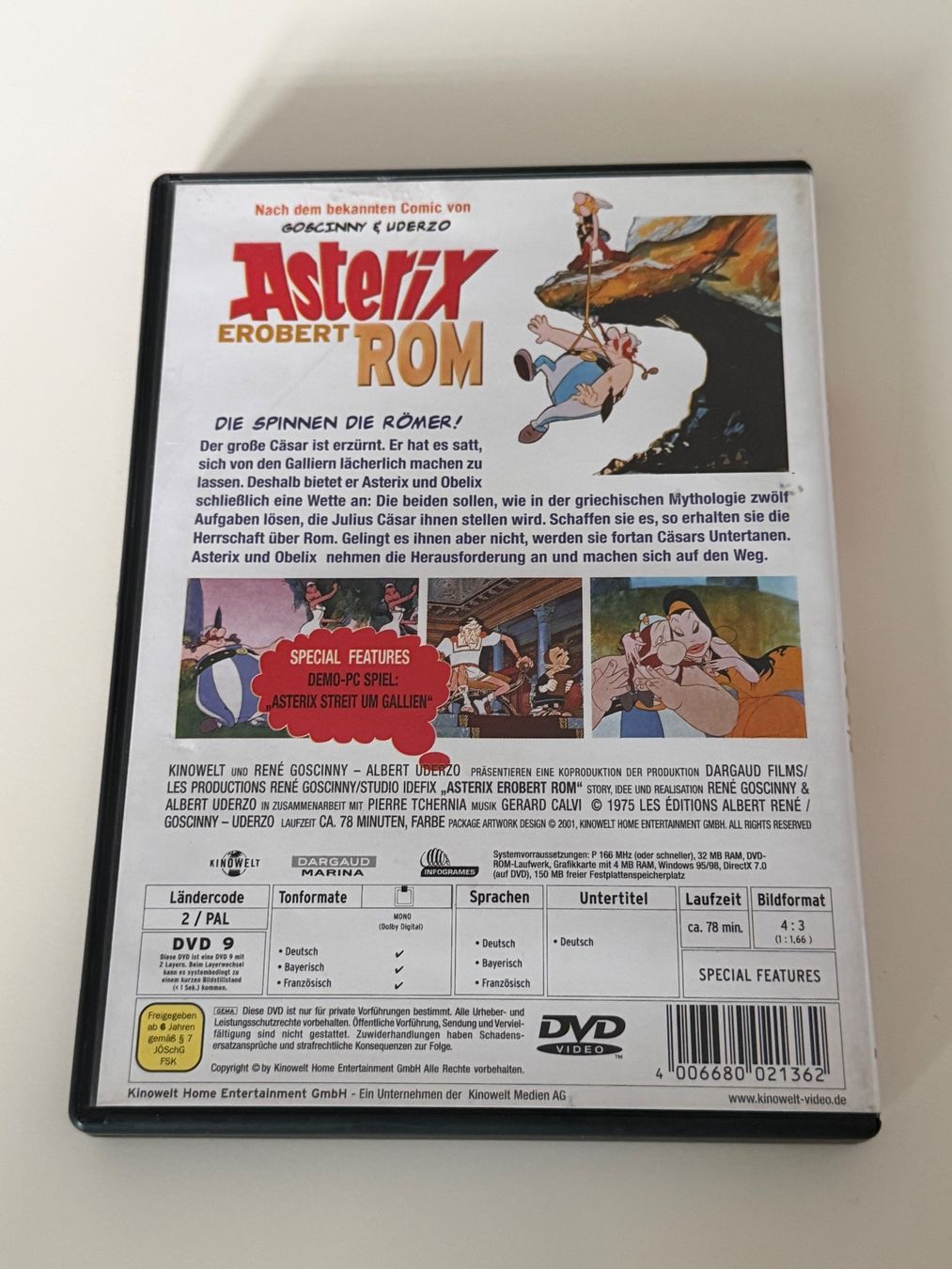 Tutti i DVDs: Asterix Erobert Rom DVD – Usato da Altstätten SG venduto da sheamus 1