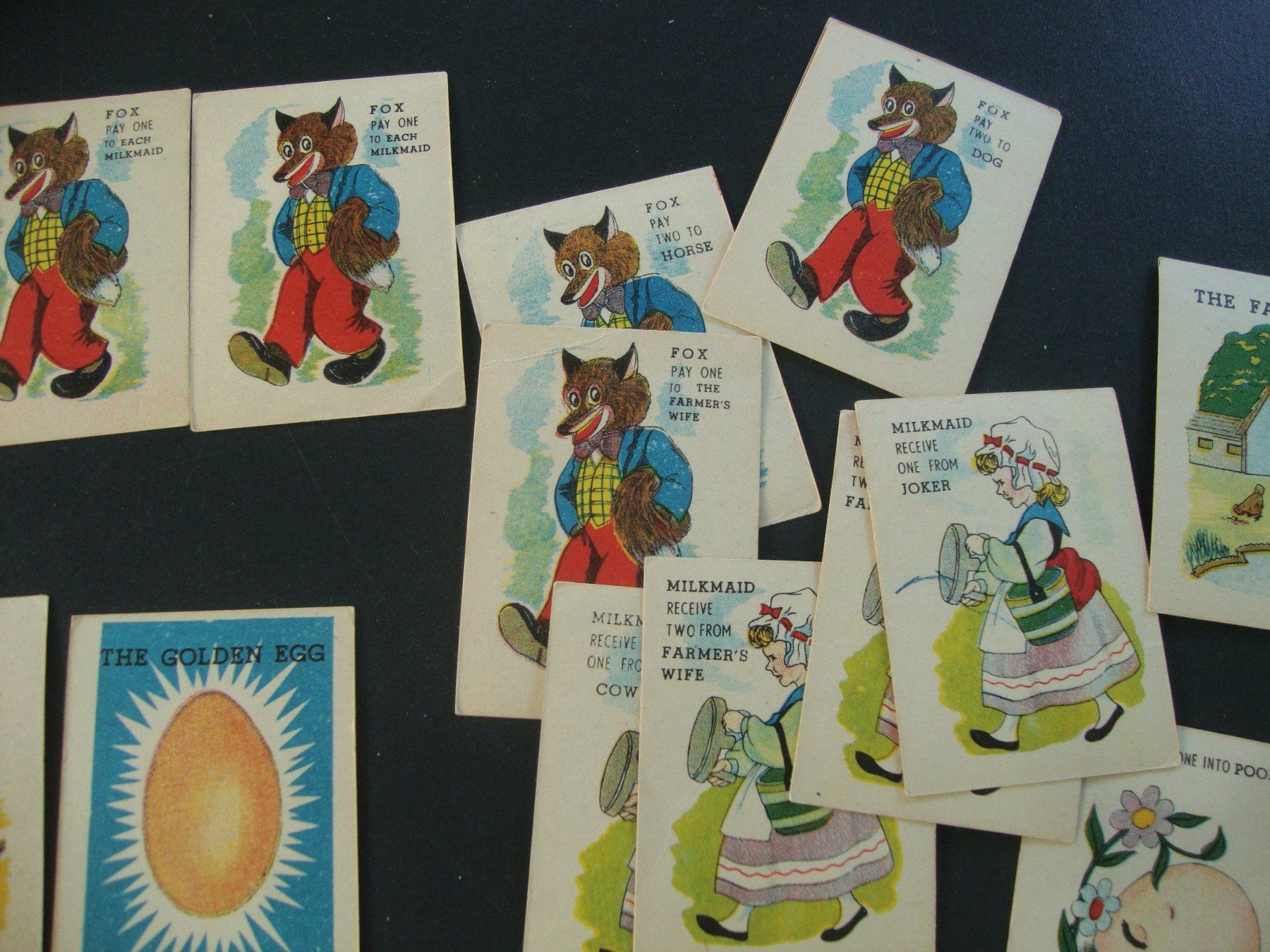 Spiele: Altes Karten-Spiel Golden Egg, englisch – Gebraucht aus Winterthur von halle07 5