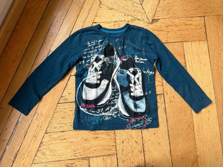 Kinder Langarmshirt von Desigual Gr. 122/128 (7-8 J.)