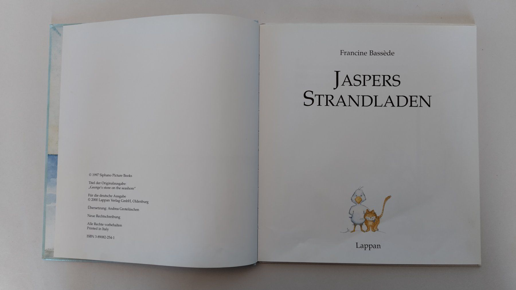 Libri: Jaspers Strandladen / Zähl - Bilderbuch 2000 ab Fr. 8.- – Usato da Bellach venduto da JingleJerry 2
