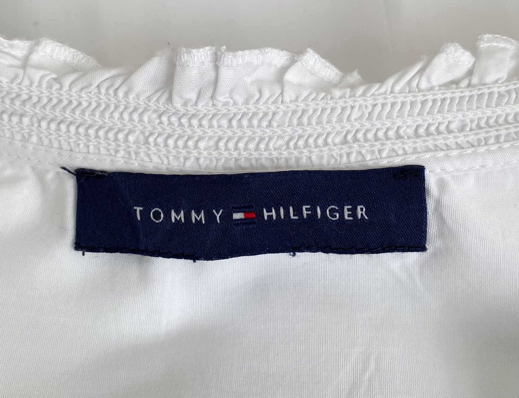 Tommy Hilfiger Camicette: Tommy Hilfiger Bluse aus Baumwolle Grösse XL – Usato da Oberwil BL venduto da Leni-Mischi 4