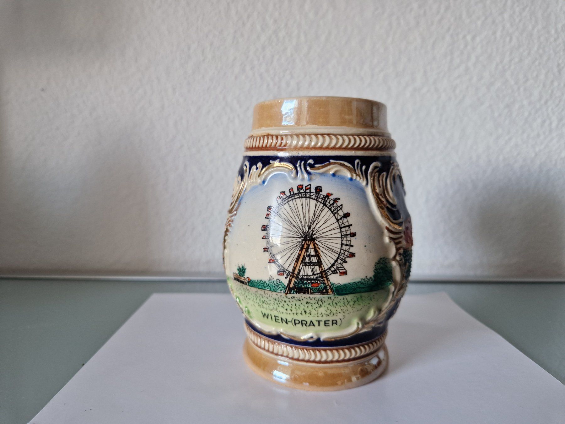 Bicchieri: Alter Wiener Bierkrug Wien – Usato da La Croix (Lutry) venduto da Lecollectioneur 2