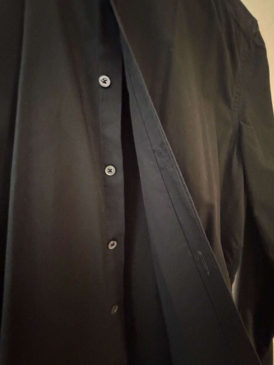Hemden: Camicia nera uomo GAZZARRINI taglia M – Gebraucht aus Lugano von can_xdd8 5