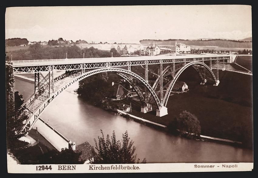 Fotografie & Manifesti: Fotografie Bern, Kirchenfeldbrücke, Gio – Usato da Berlin venduto da bartko-reher