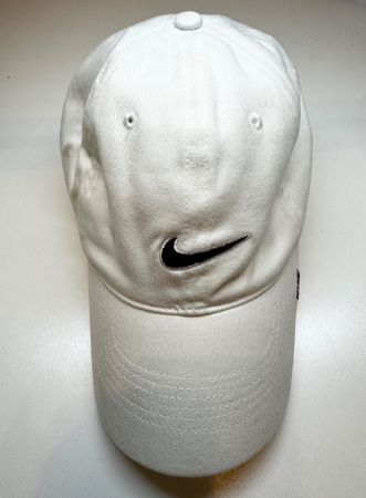 Casquette Cap NIKE, one size, taille élastique, blanc