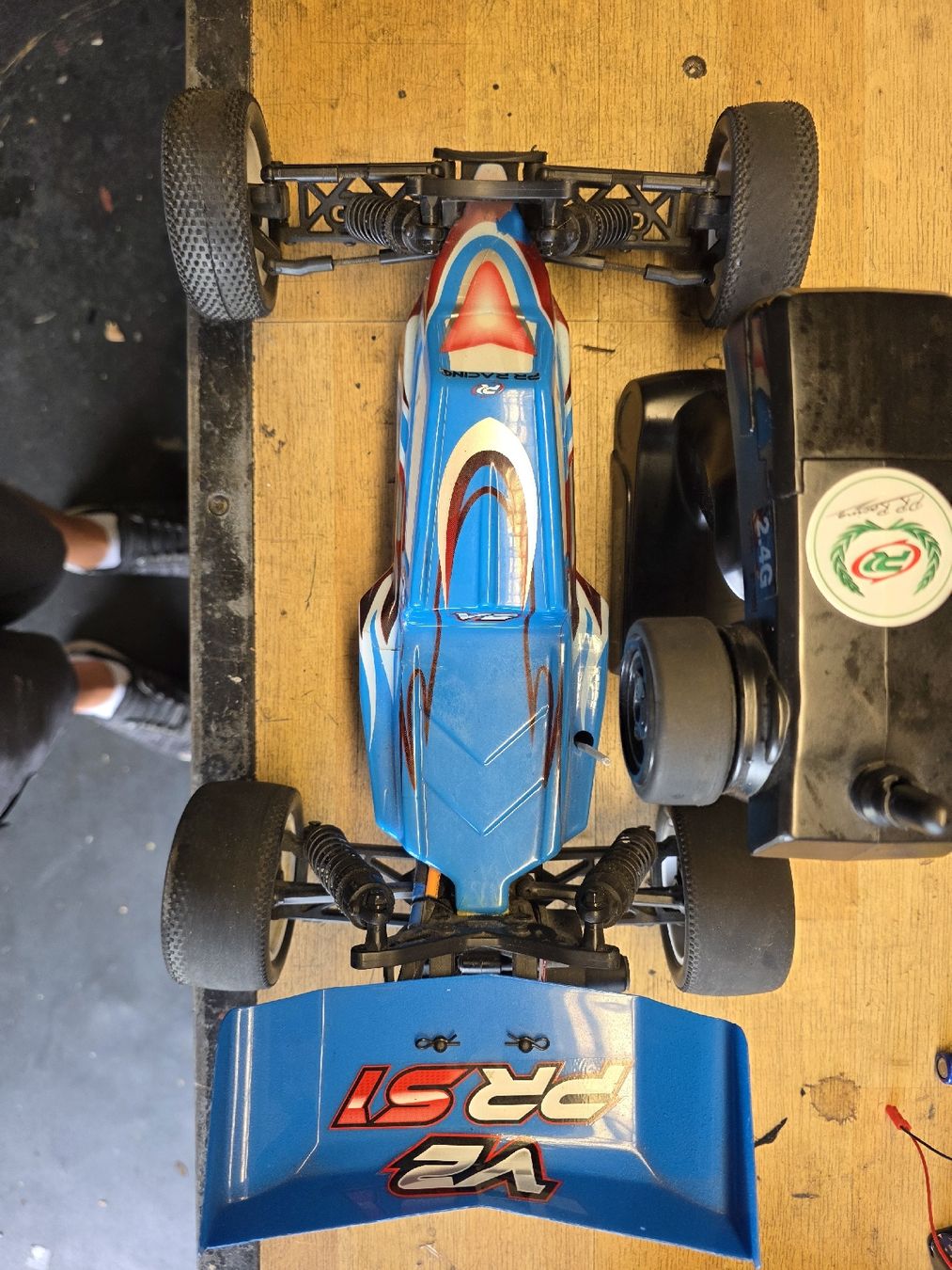 Modellismo RC: RC Auto PR Racing V2 mit Fernsteuerung – Usato da Mittelhäusern venduto da krasty02 2