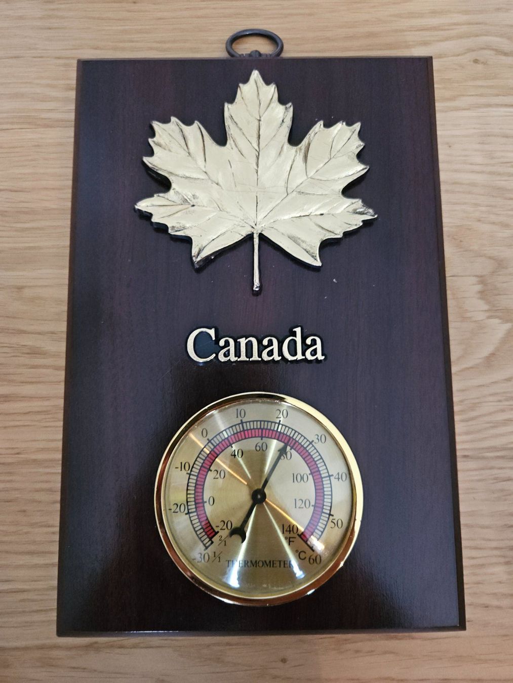 Altro per la casa: Kanada Wandthermometer mit Ahornblatt – Nuovo (secondo la descrizione) da Kriens venduto da Campino111 3