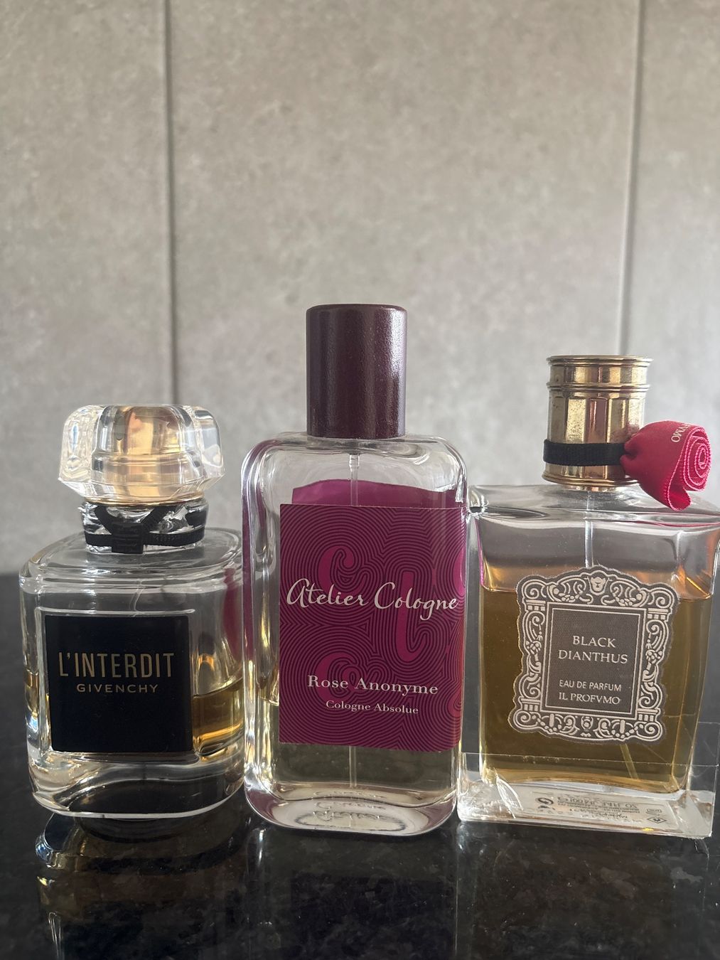 Givenchy Profumi & Eau de Toilette: 3 Parfums Givenchy Atelier Cologne Il Profvmo gebraucht – Usato da Winterthur venduto da Lida18 1