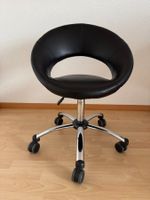 Bürostuhl schwarz, Kunstleder im guten Zustand