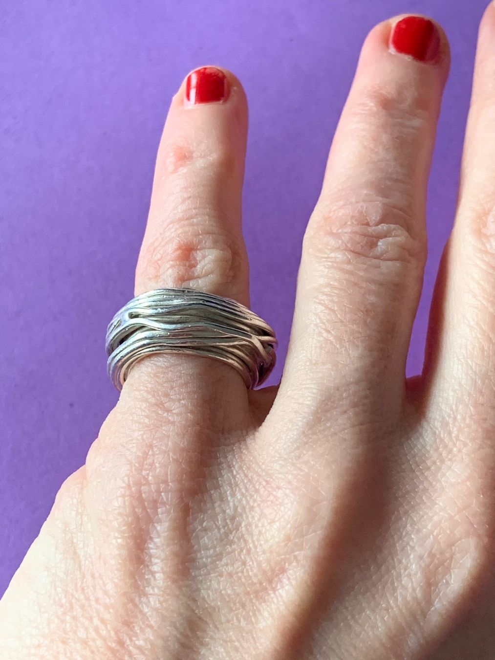 Anelli: Silberdraht Ring pompös (50) – Usato da Dittingen venduto da Bijoubelle 1