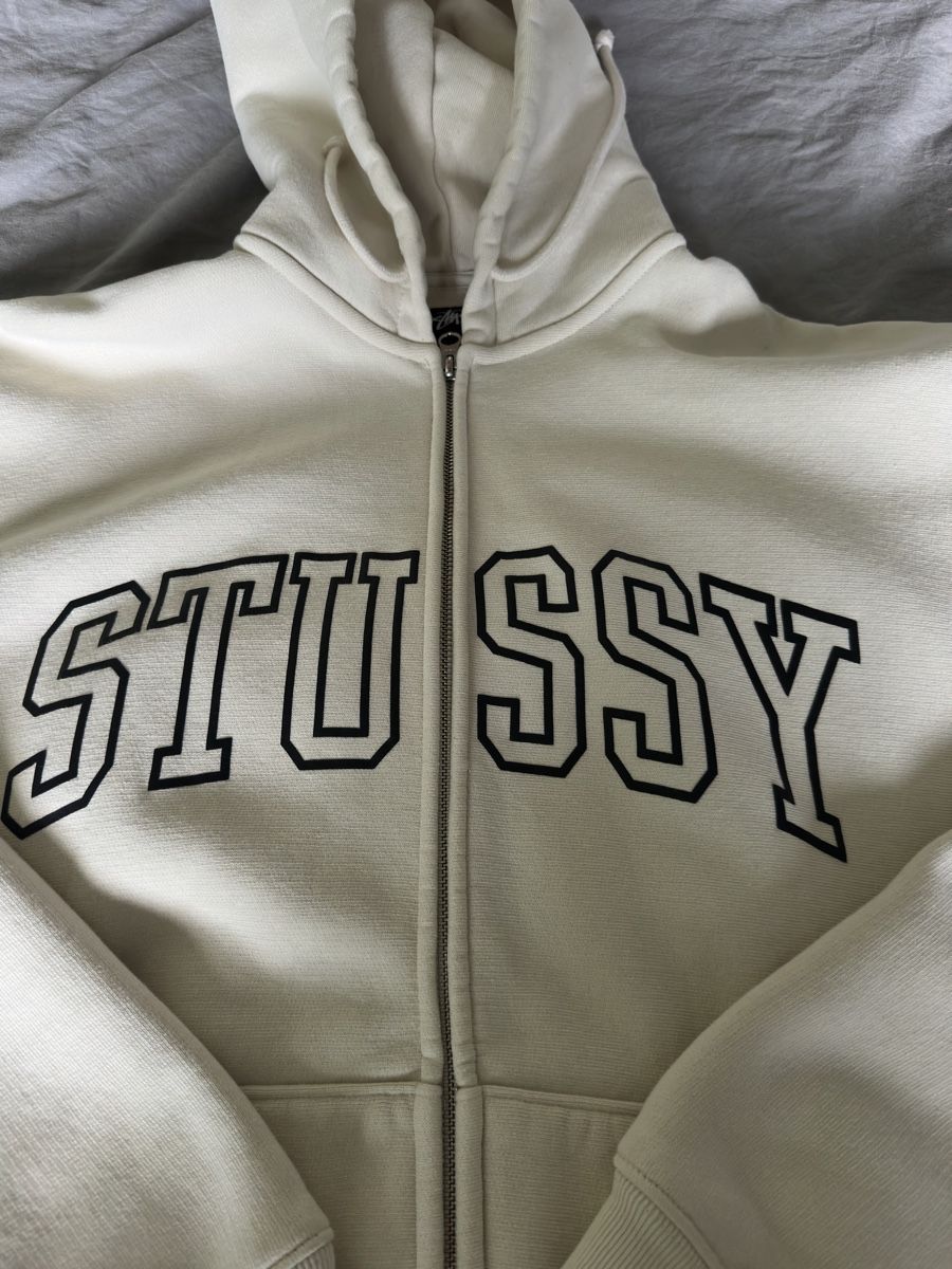 Stüssy Maglioni & Felpe: STUSSY ZIP-HOODIE BEIGE – Nuovo (secondo la descrizione) da Biberist venduto da Eliasm_18 1